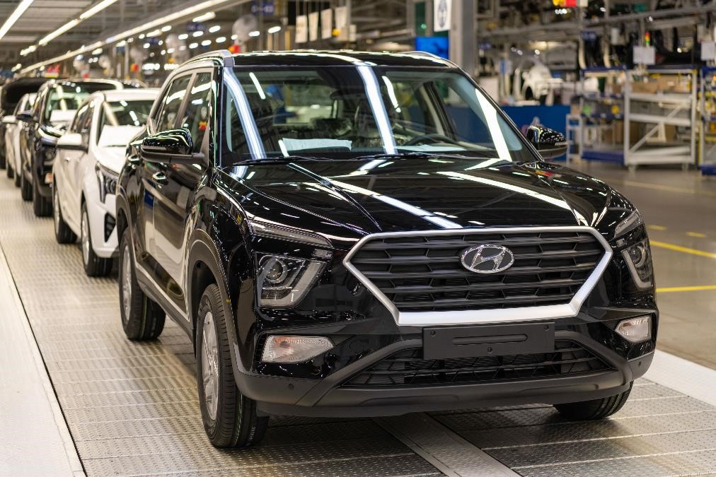В 2021 году российский завод Hyundai Motor увеличил объемы производства и экспортных поставок